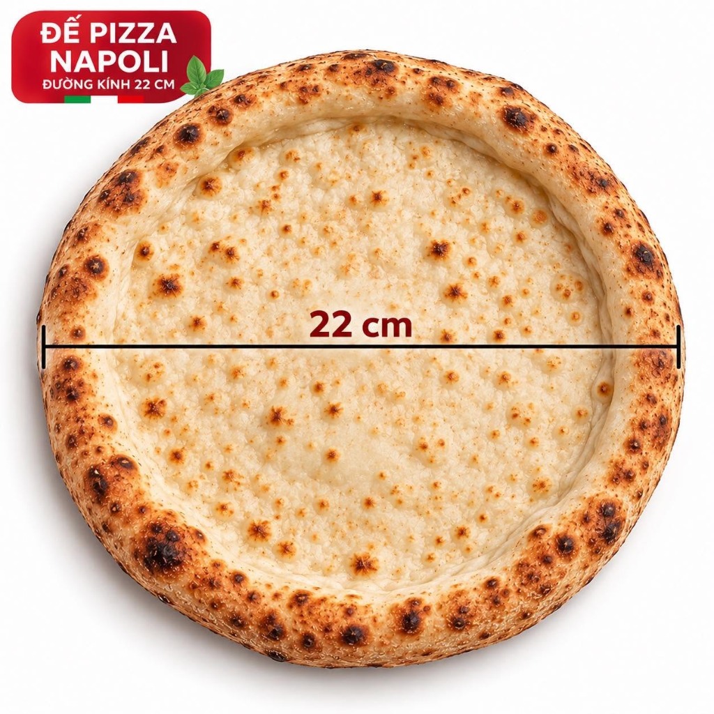 Đế Pizza Napoli 22cm
